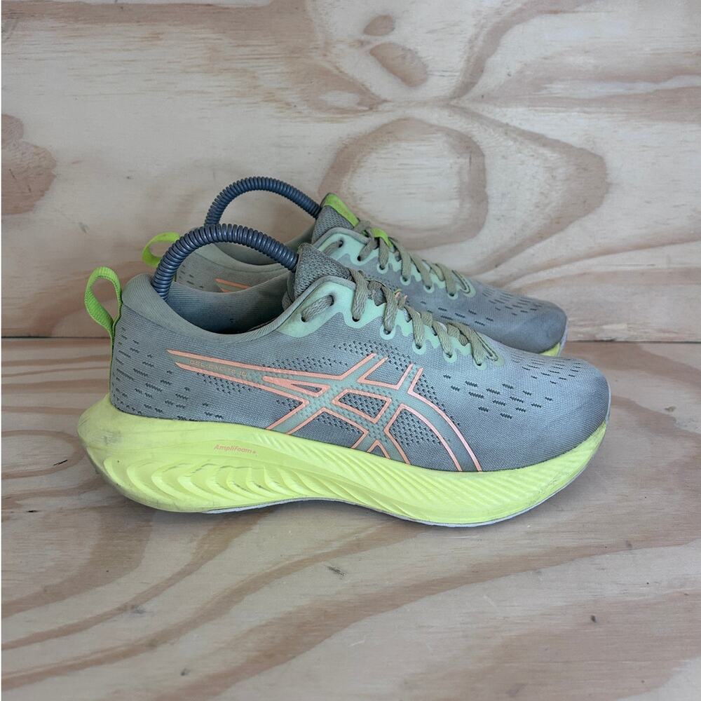 Asics - Gel-Excite 10 -Running Shoes -Gray/Yellow -Women's - 7.5 - 1012B418-303